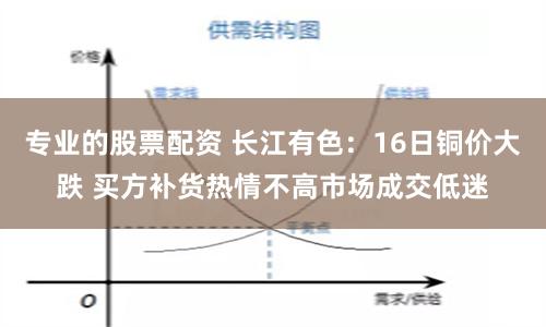 专业的股票配资 长江有色：16日铜价大跌 买方补货热情不高市场成交低迷