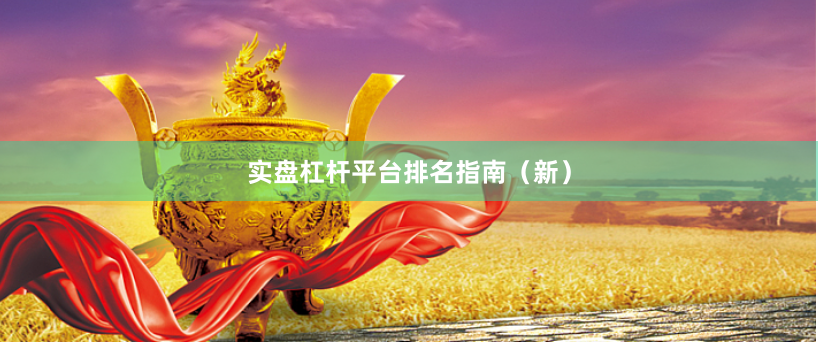 实盘杠杆平台排名指南（新）